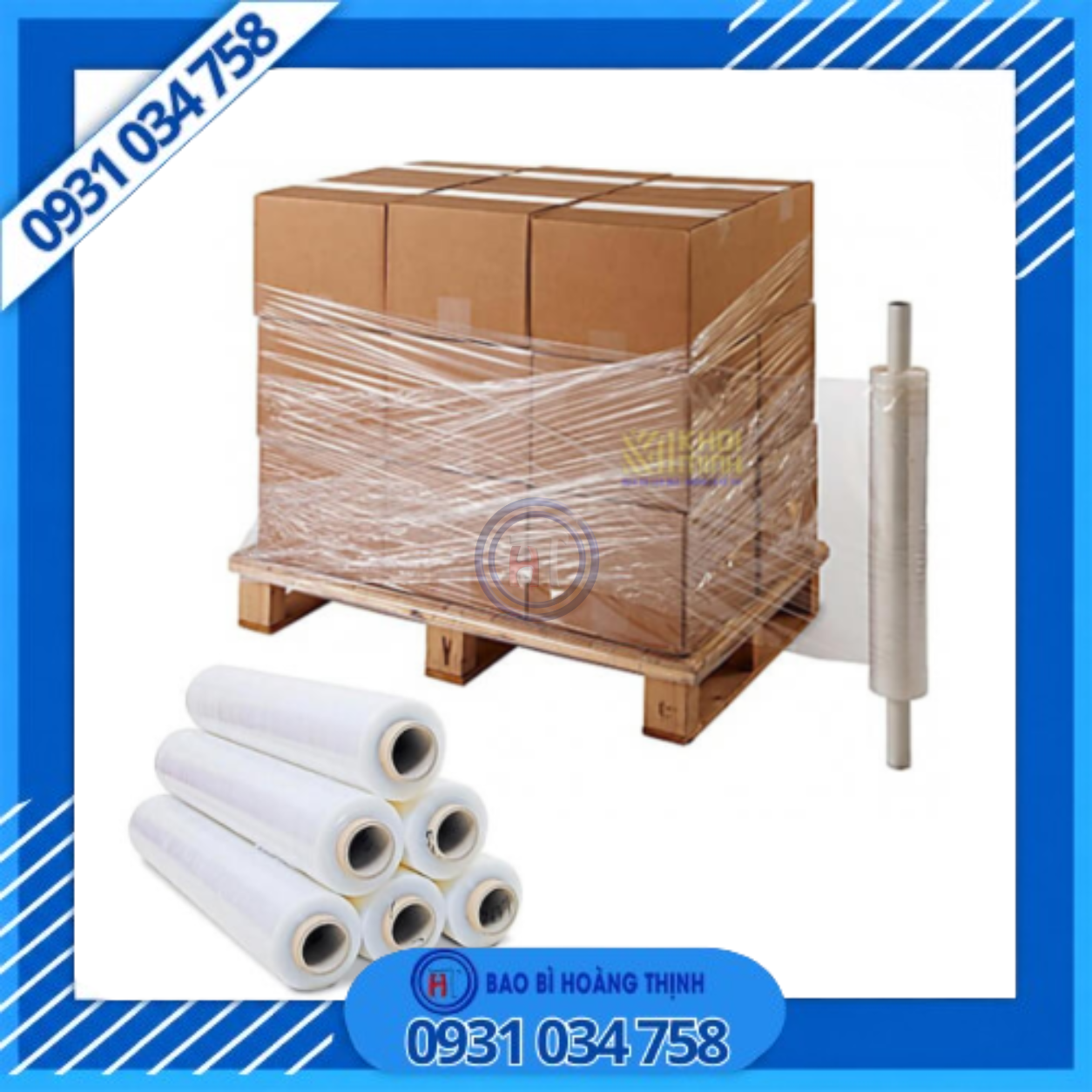 Màng PE cuộn Pallet